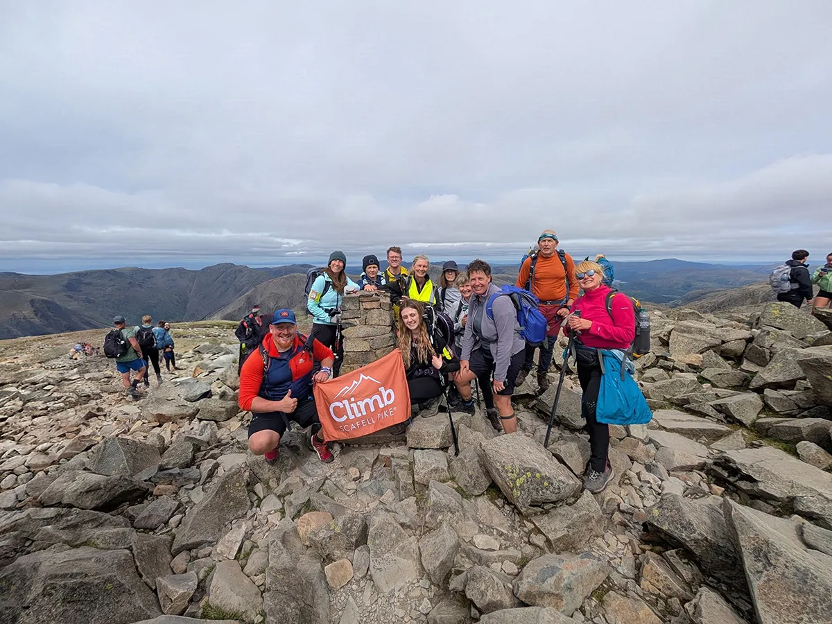 Wioletta - Climb Scafell Pike